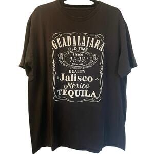 Guadalajara Jalisco México Tequila Jack Daniels Parody Shirt Adult Large